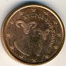 1 Euro Cent Cyprus 2008 KM# 78. Uploaded by Granotius